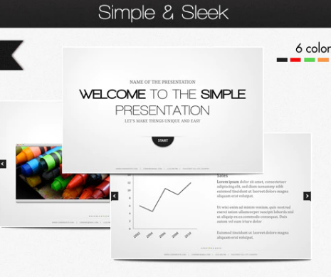 Simple and Clean PowerPoint Templates