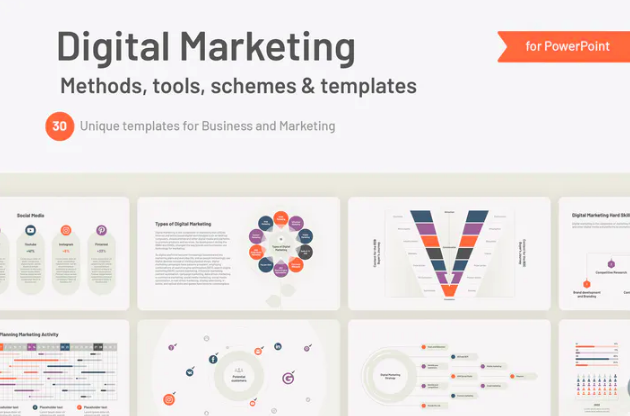 Best Digital Marketing PowerPoint Templates