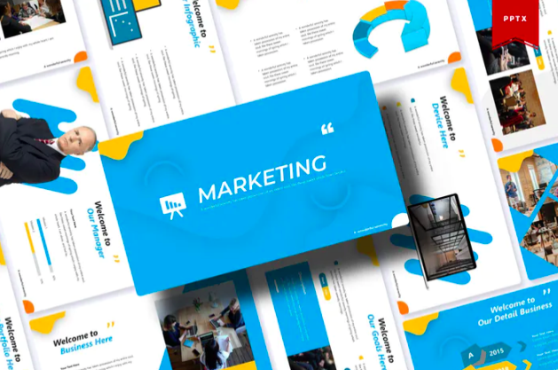Marketing PowerPoint Template for All Business