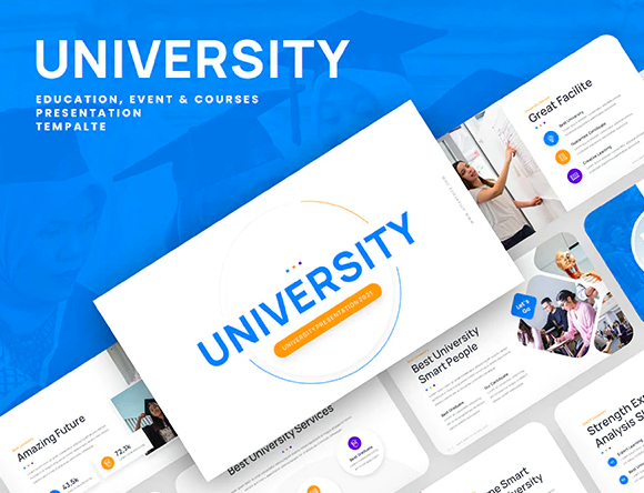 Online Course PowerPoint Presentation Template