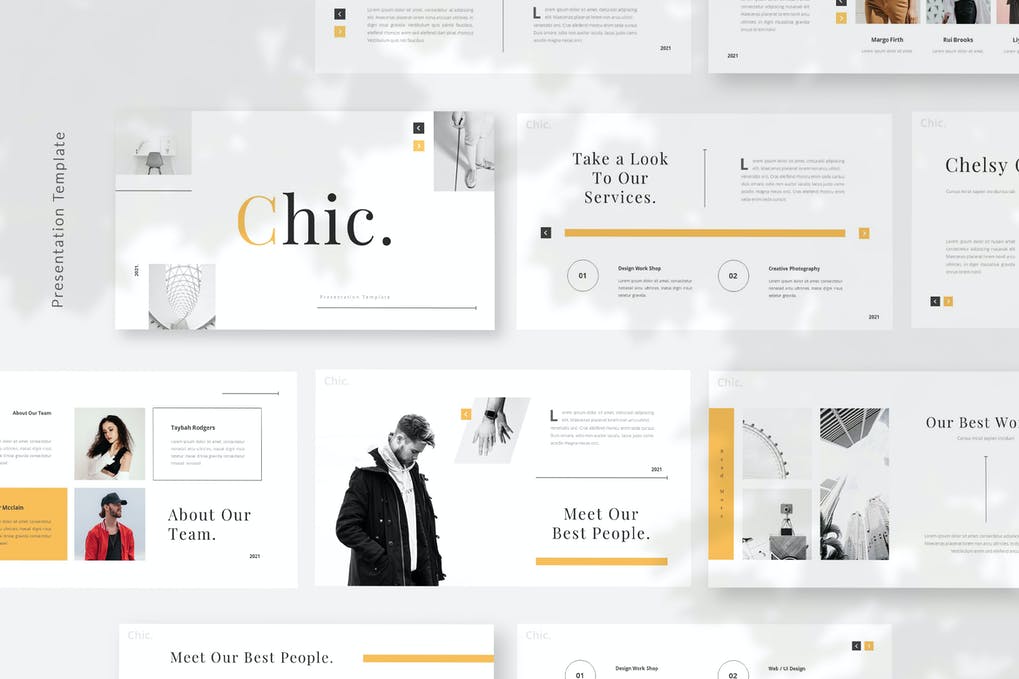 free google slides templates minimalist