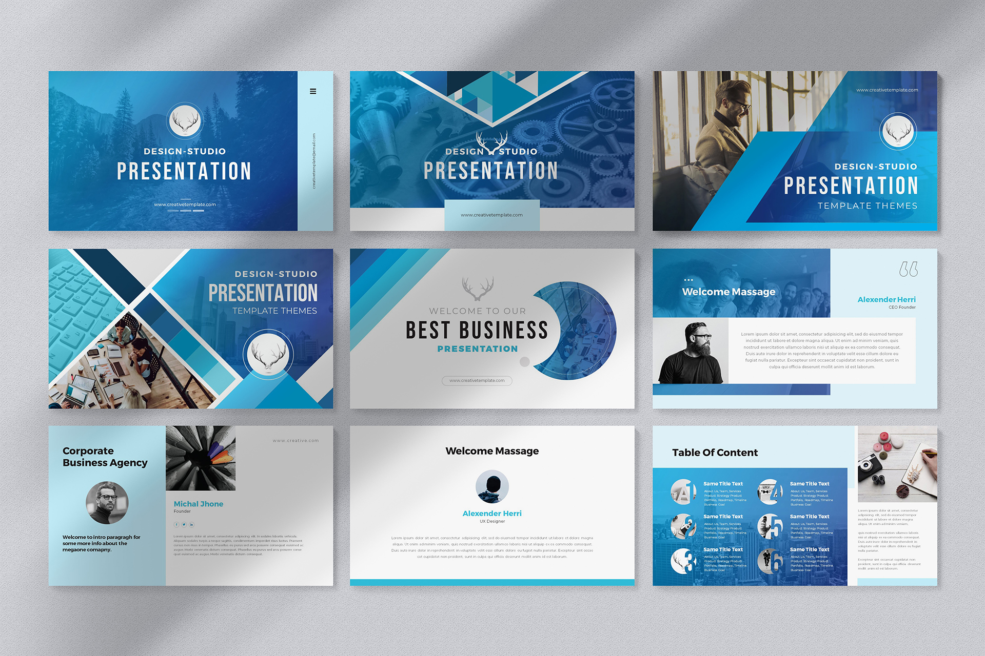 Fully Customizable Business Plan PowerPoint Template