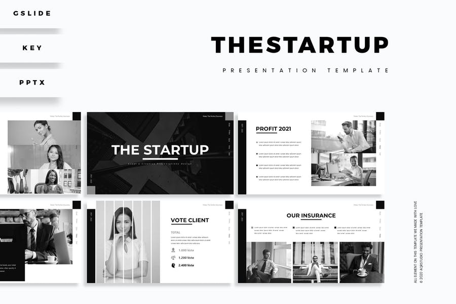 Minimal Startup Business Plan PowerPoint Presentation