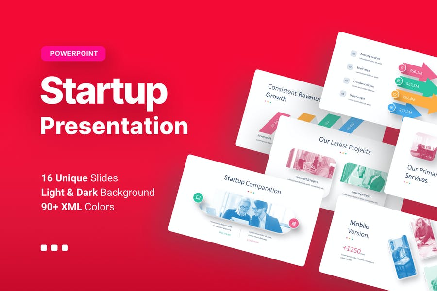 Startup Pitch Deck Template Download